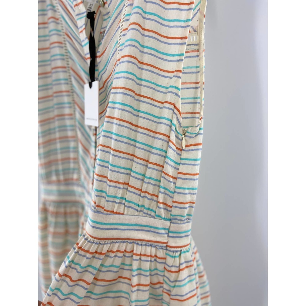 dra Dress XS Stripes fit and flair sleeveless NWT - Picture 4 of 5